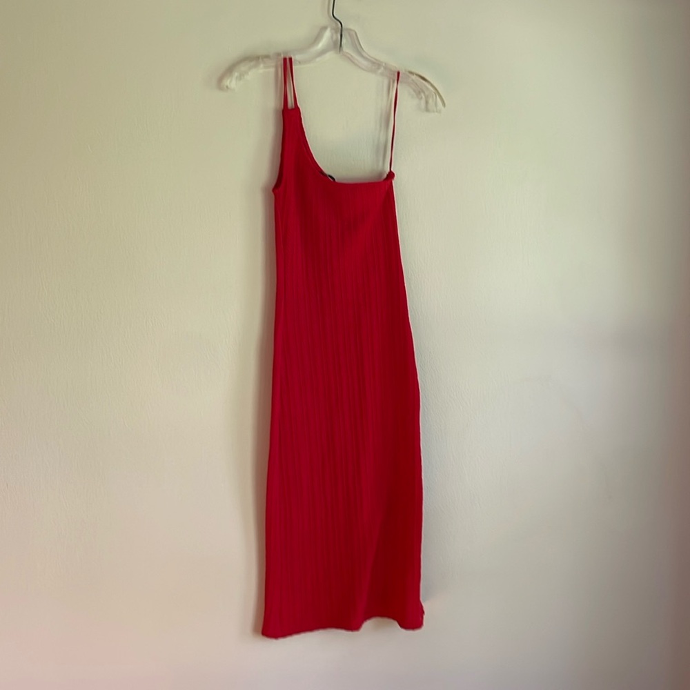 NWOT beautiful red Zara knit dress